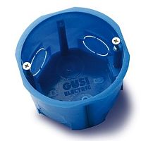 Коробка установочная GUSI СП 68x45мм С3М2 блочная синий картинка 